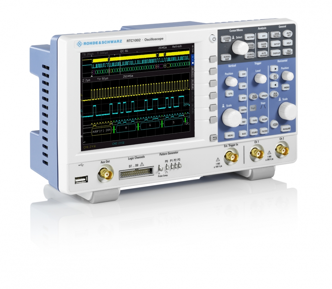 Радиоизмерительные и электроизмерительные приборы :: Осциллографы ::  Осциллографы :: Цифровой осциллограф RTC1002