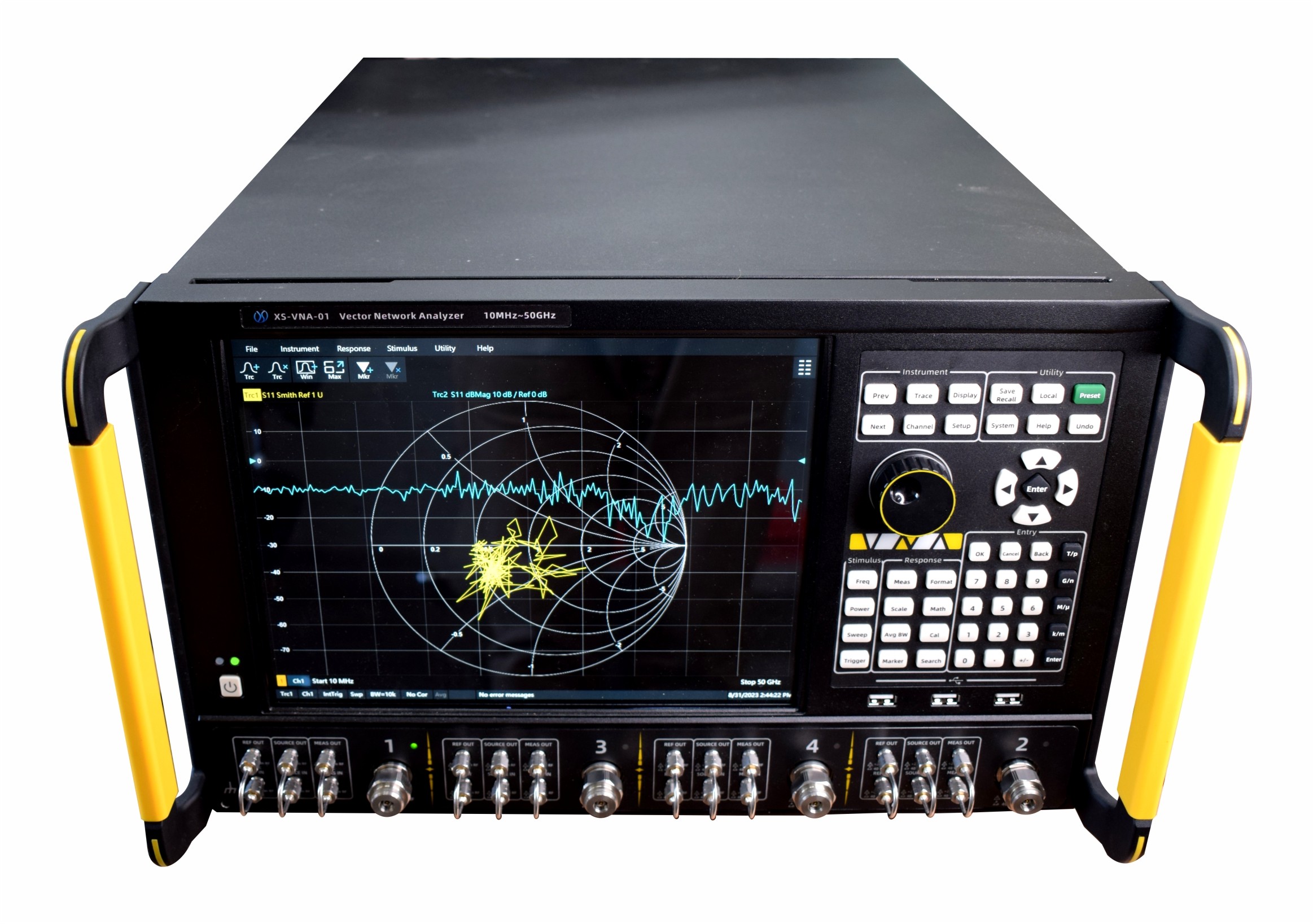 XS-VNA-01 Векторный анализатор цепей на белом фоне